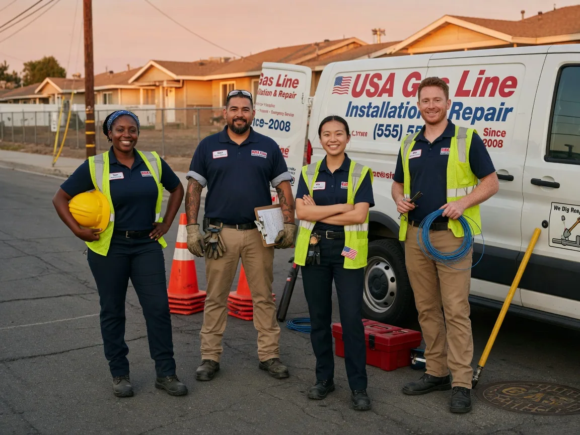 Gas Line Installation company in Mclain, MS